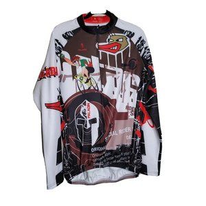 Paladin Mens Long Sleeve Thermal Cycling Jersey Size XXL Full Zip
